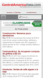 Mobile Screenshot of centralamericadata.com